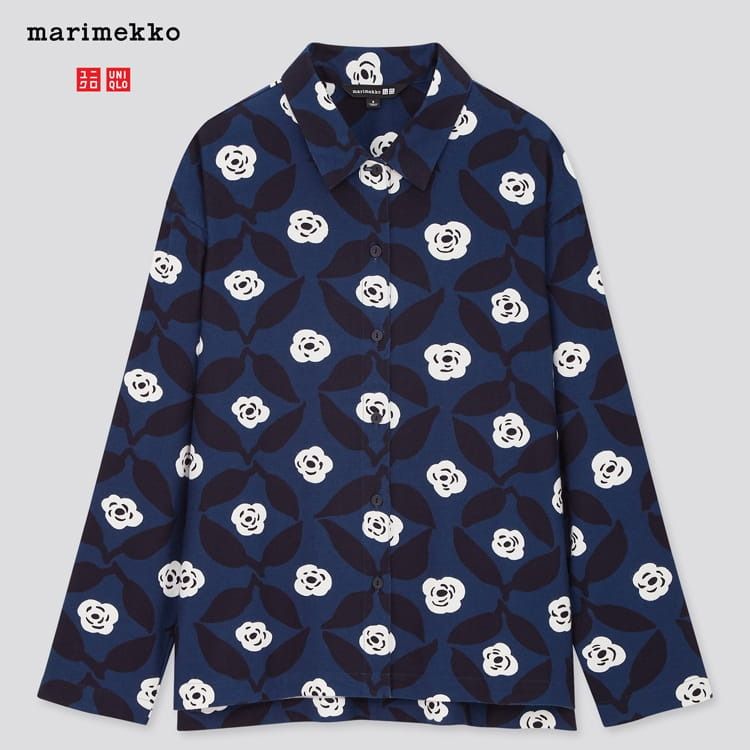 Marimekko 法蘭絨長袖恤衫   (港幣售價$149)