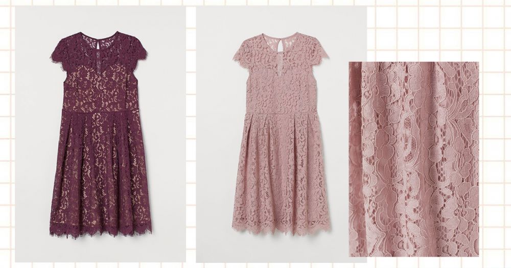 H&M+ 中長版蕾絲洋裝 2色 (售價HKD $599)H&M+ 中長版蕾絲洋裝 2色 (售價HKD $599)