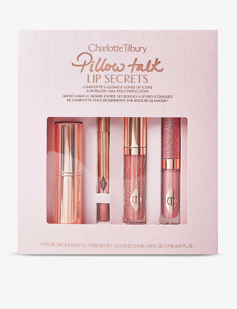 CHARLOTTE TILBURY Pillow Talk Lip Secrets gift set $355 (使用優惠碼「SELFCCE」可享9折優惠，折後$319.5)