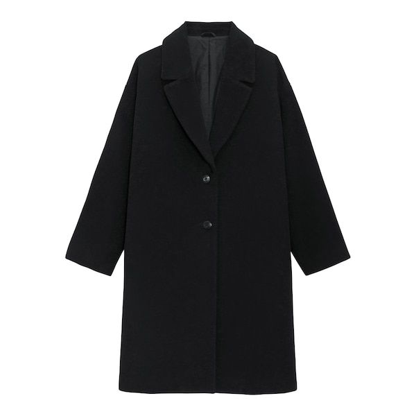 3. Wool blend oversized chesterfield coat｜港幣$499