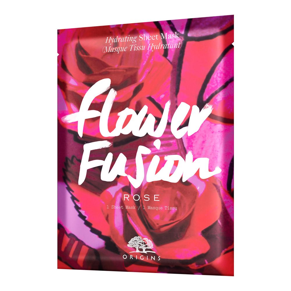 Origins Flower Fusion™ Sheet Mask 1pc Rose Hydrating 原價 HK$23