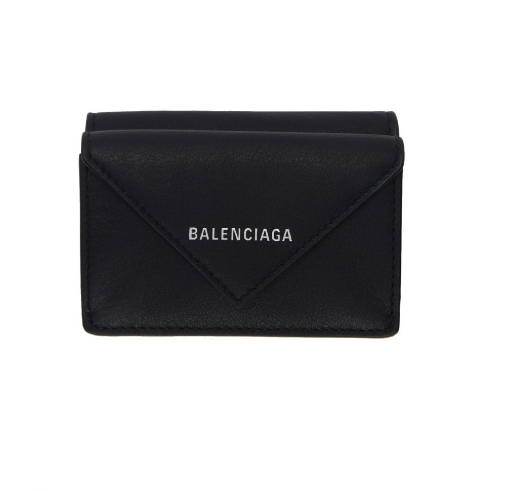 BALENCIAGA Black Mini Papier Wallet  原價 $2900 HKD｜ 23% OFF $2320