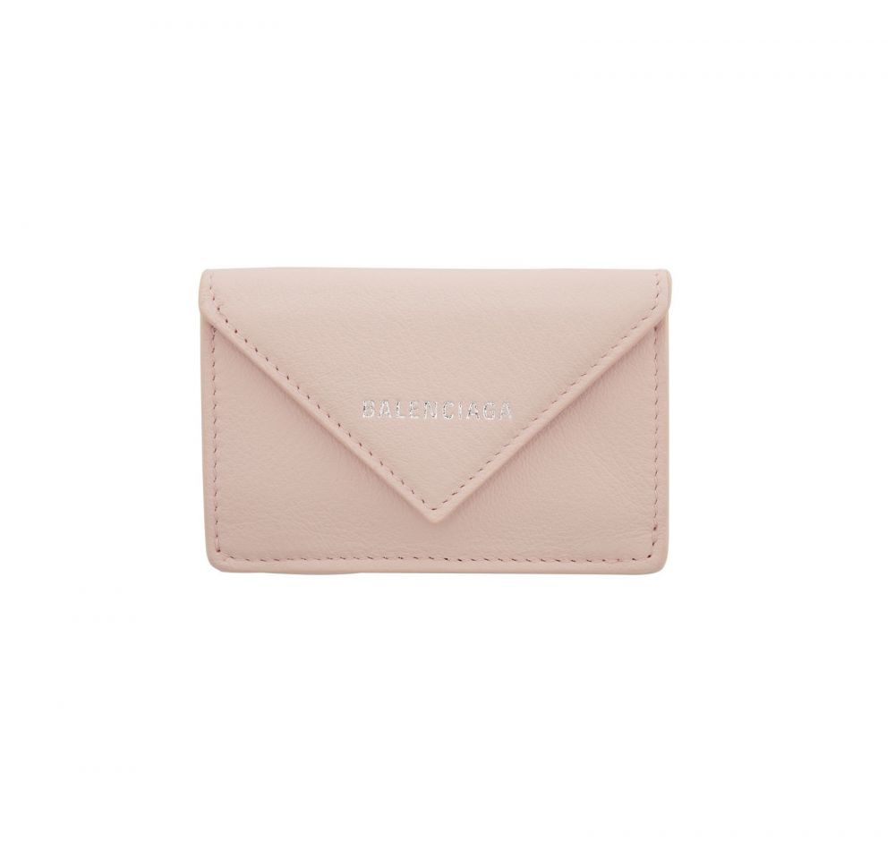 BALENCIAGA Pink Mini Paper Wallet  原價 $2900 HKD｜ 23% OFF$2233