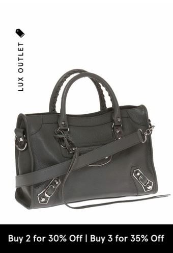 Balenciaga Classic Metallic Edge City Shoulder Bag (zt) 售價 HK$ 16,199