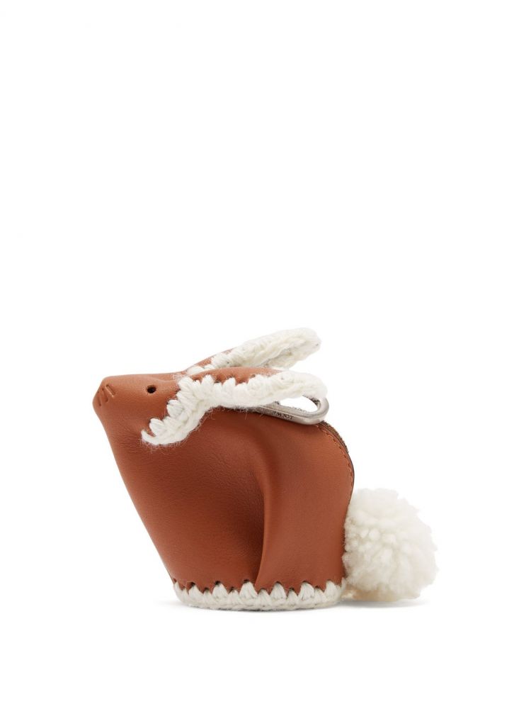 LOEWE Bunny coin-purse leather key ring 原價 $4,150 | 特價 $2,905 （Save 30%）