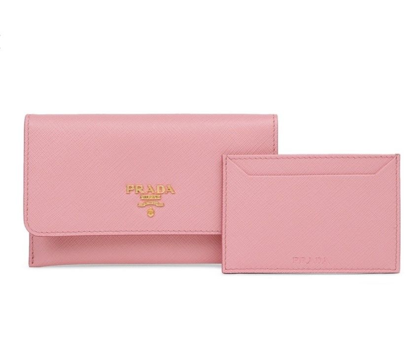 Prada皮革銀包 (原價:HK$2,800/減價:HK$2,240)