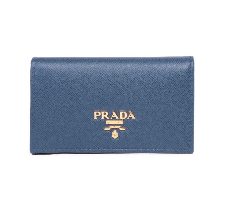 Prada 皮革名片夾(原價:HK$2,750/減價:HK$1,788)