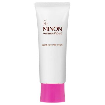 Top 6: MINON Amino Moist aging care milk cream 這是一款融合乳液和面霜的產品，擁有高度保濕效果但質地清爽，讓肌膚能鎖住水分，變得有光澤和充滿彈性。