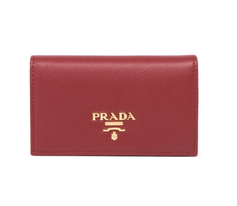 Prada 皮革名片夾(原價:HK$2,750/減價:HK$2,063)