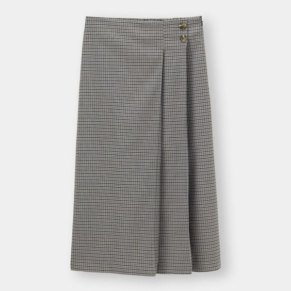 Check narrow skirt (¥1,990+稅)