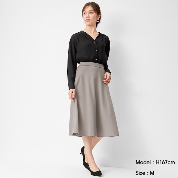  Punch flared skirt (¥1,690+稅)