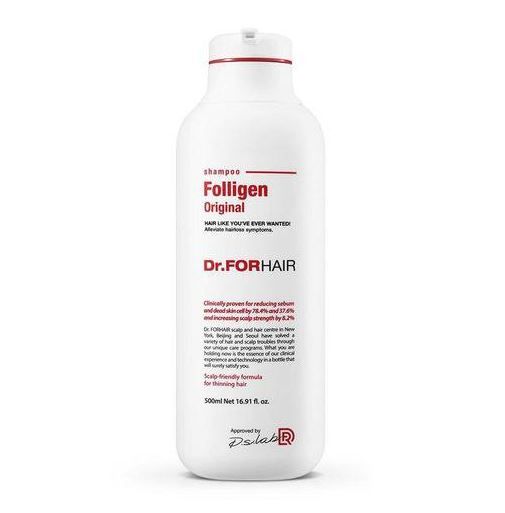 12. Dr.FORHAIR Folligen Original Shampoo 500ml USD 21.80 玄彬代言的這款洗髮水適合油性頭皮人士使用，更可以讓頭髮變得豐盈。