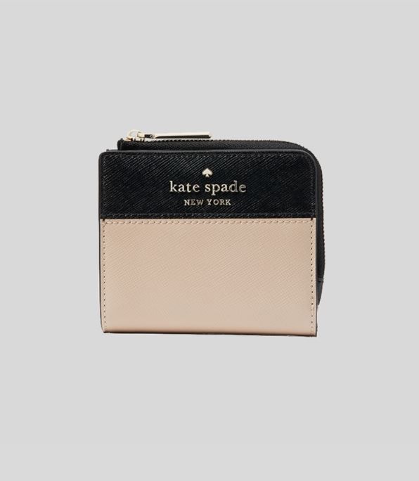  Kate Spade Staci Small L-Zip Bifold Wallet Colorblock WLR00121  原價HK$ 2,050.00｜折後HK$ 860.00 (42折)