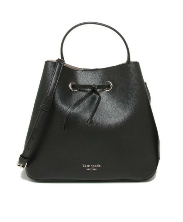 Kate Spade Eva Large Bucket Bag Black wkru5856  原價HK$ 3,980.00｜折後HK$ 2,010.00 (51折)