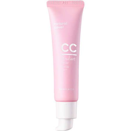 8. Banila Co. It Radiant CC Cover [SPF30 / PA ++] 30ml / 25,000韓元 這款CC霜質地輕透，即使反覆塗抹也不會厚重，能夠為暗沉肌膚提亮，適合喜歡裸妝的人士。