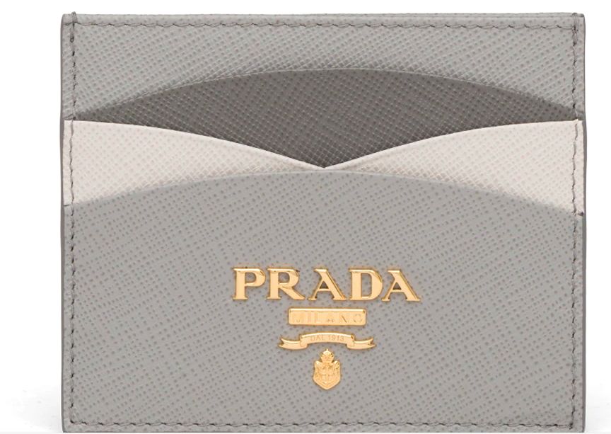 Prada Saffiano 皮革信用卡夾 HKD 2,650