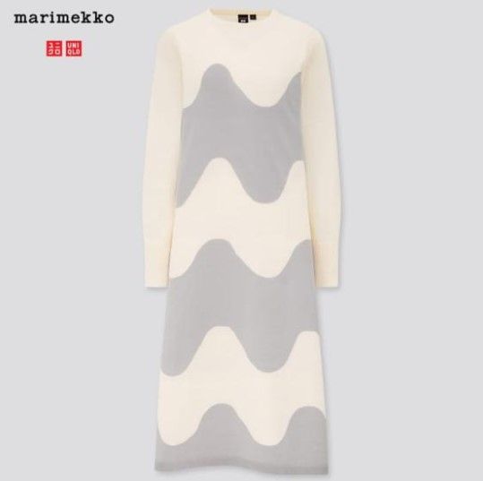 Marimekko Merino 混紡A字型連身裙 (HK$299)