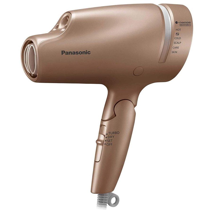 Panasonic nanoe moisture+ Hair Dryer  納米離子科技，令水份更易滲透髮芯。無論使用什麼品牌的洗護產品，都能使頭髮變得順滑，改善髮質。