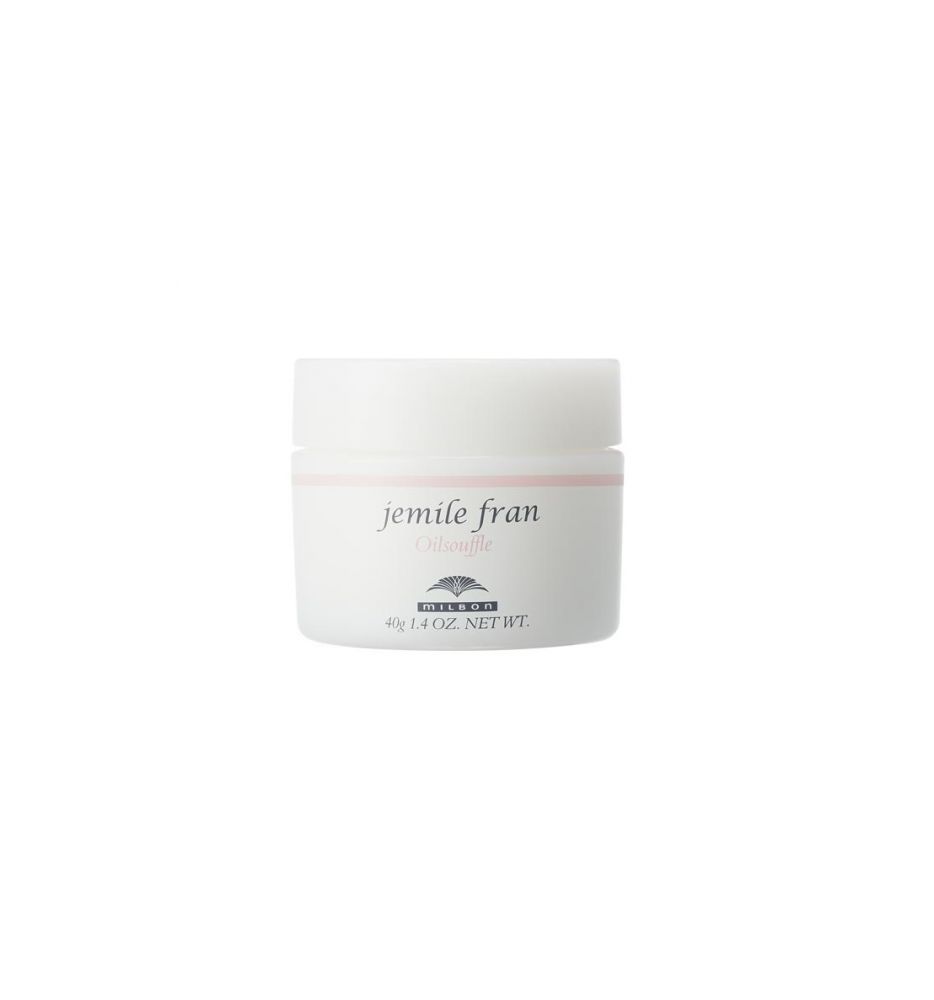 jemile fran Oil Souff  順滑乳霜質感，加入蜂蠟、檸檬酸鈉，捲髮後使頭髮輕柔蓬鬆。也可以用作護手霜。
