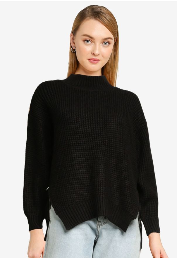 GLOBAL WORK Casual Knit Sweatshirt (售價HK$349)