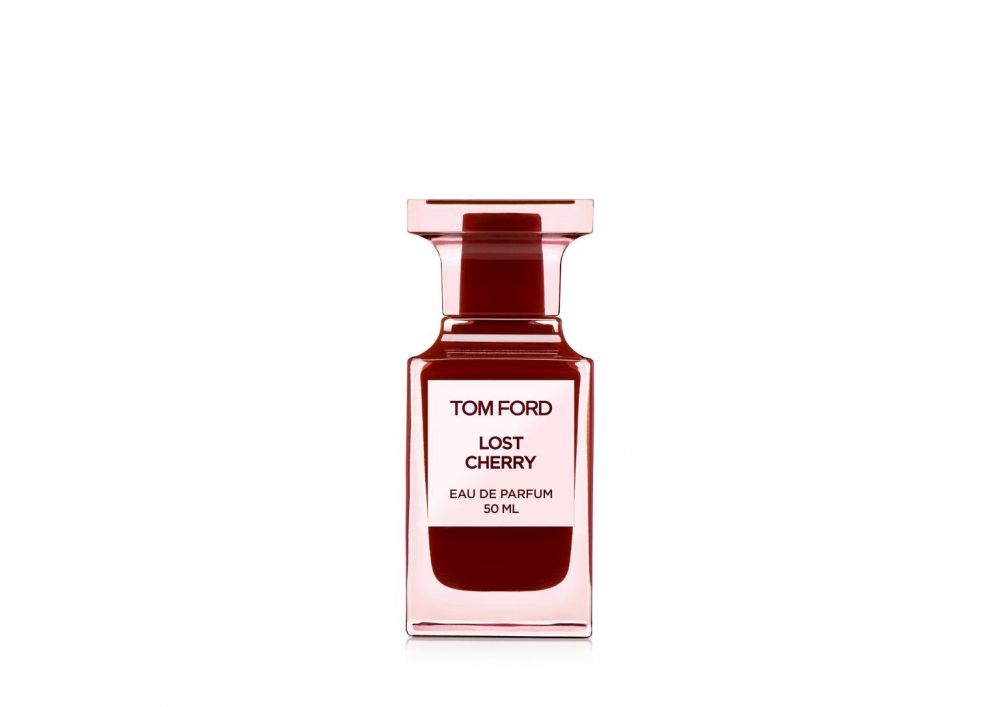  LOST CHERRY (US$350/50ml)：主要香調是黑櫻桃和杏仁的味道，散發出甜甜的水果香氣，而且更以櫻桃的紅色作點綴。