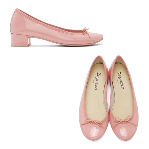 14. REPETTO Pink Patent Lou 30 Ballerina Heels 原價 HKD $2300  | 特價 HKD$1679（27% OFF）