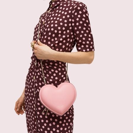 3D HEART Heart crossbody (Color: Pink)  | 5折後HK$1500