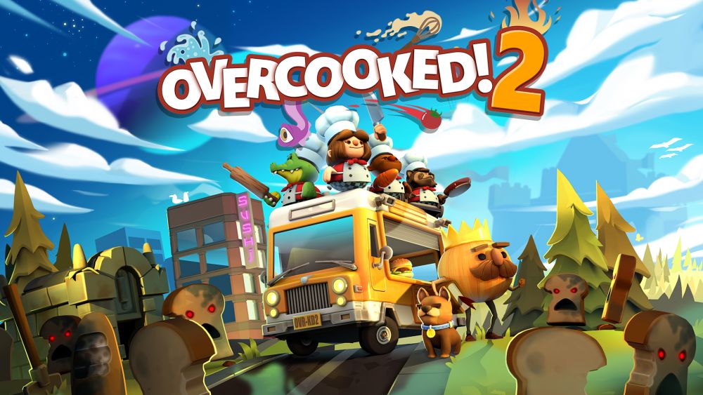 《Overcooked 2》定期推出更新，更有不少付費DLC可供下載。想要玩更多關卡以及和朋友線上挑戰，相信煮過頭系列第2集會更適合你。不止具備單機多人模式，更能與朋友連線遊玩！不用面對面也可相聚，一同挑戰烹飪任務！