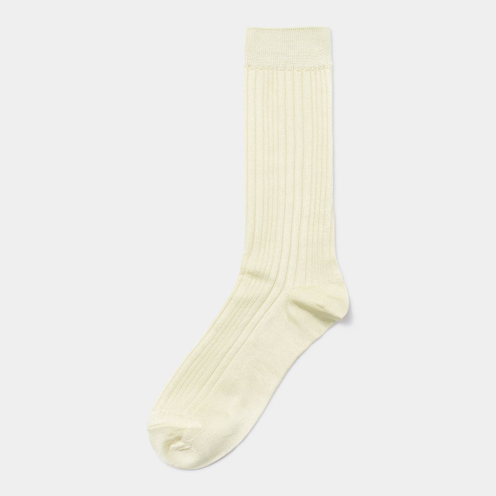 Gloss rib socks (¥290+稅)