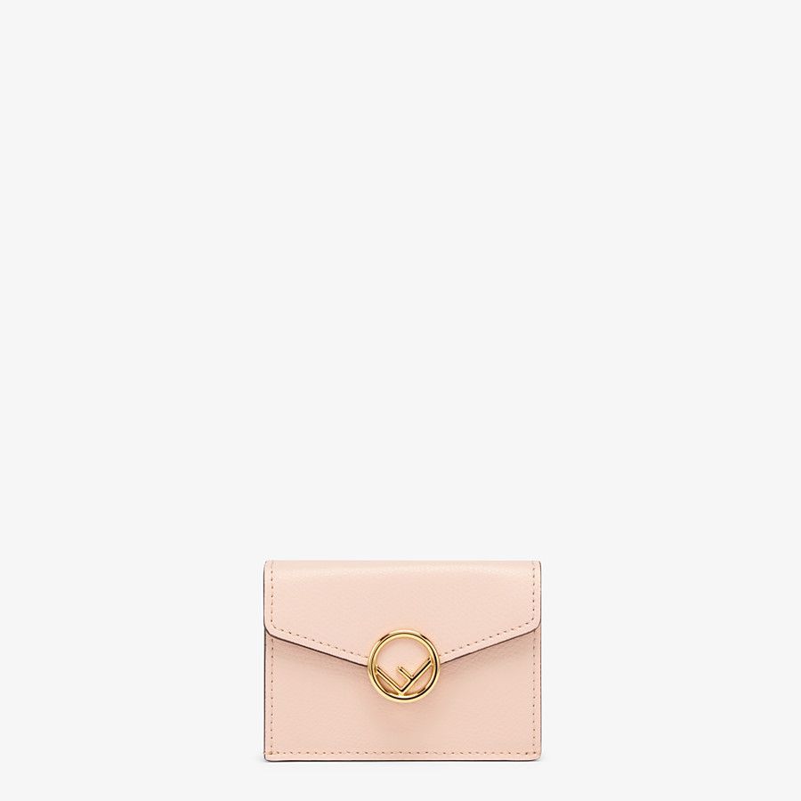 12. FENDI微型款式三摺疊皮夾粉紅色皮革皮夾HK$ 3,850
