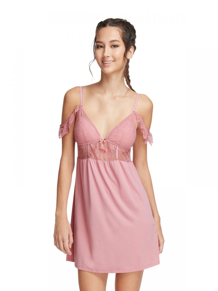 Sarannah 成熟少女喱士吊帶睡裙│原價HKD$179.00 > 現售HKD$79.90