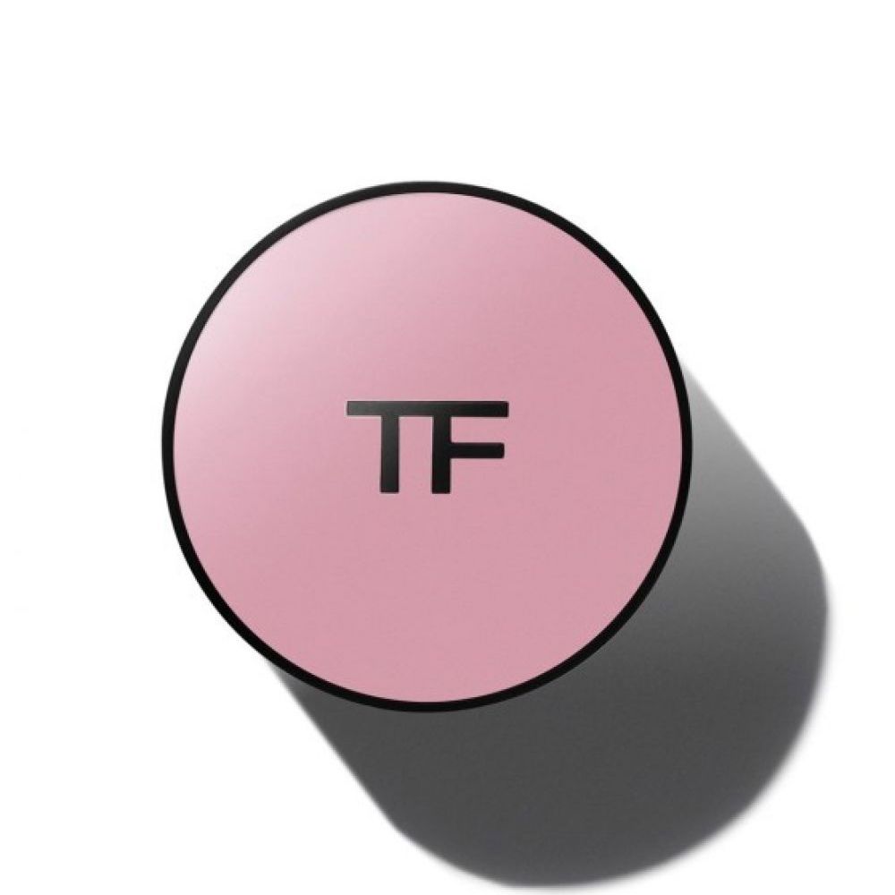 TOM FORD ROSE PRICK CUSHION COMPACT CASE (US$58)：TOM FORD ROSE PRICK 氣墊粉底換上了玫瑰粉紅包裝，能夠配合TOM FORD其他的氣墊粉底產品使用。