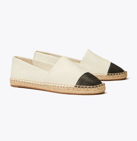 COLOR-BLOCK LEATHER ESPADRILLE  原價US$198  | 特價US $149 | 額外7折後US$105