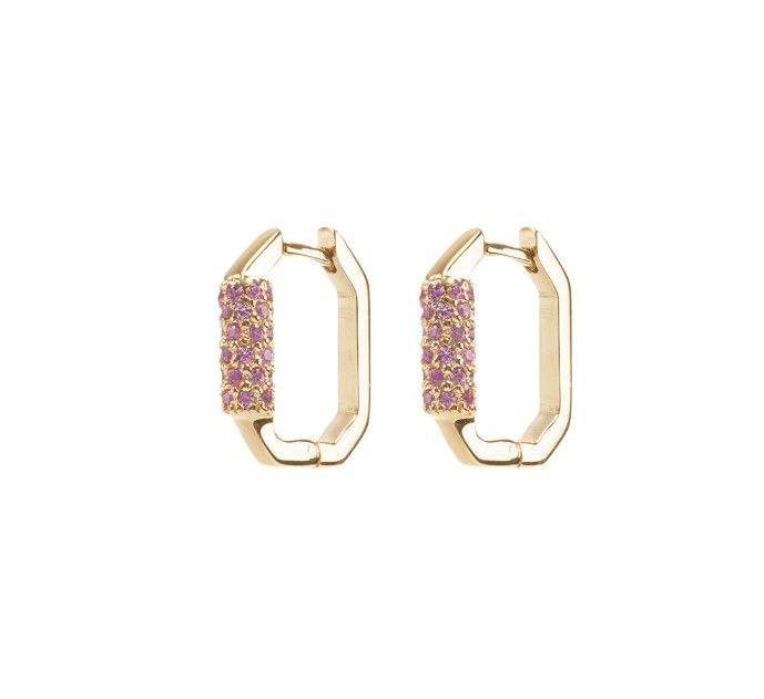 gaia earrings pink (US$99)