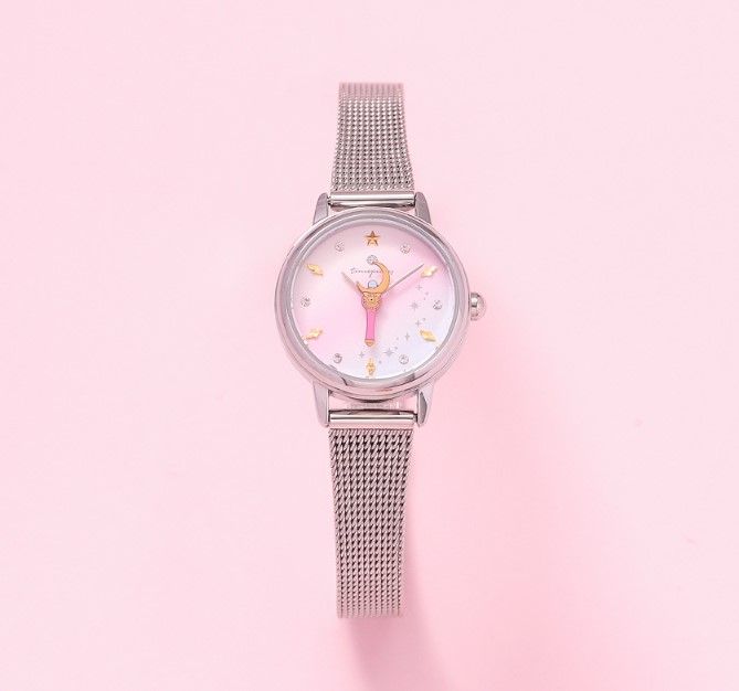 Sailor Moon Moon Stick Mesh Watch (₩49,900)