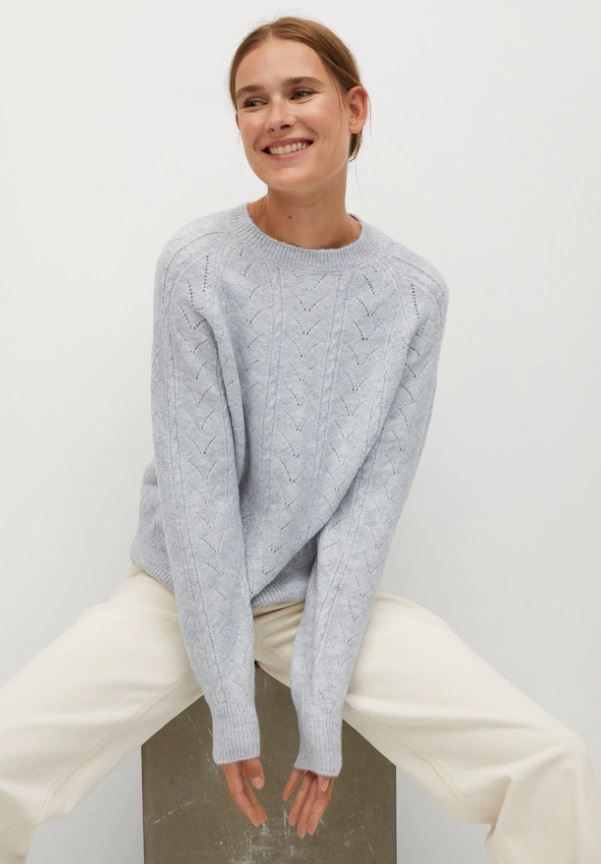 Openwork knit sweater 原價 HK$359 現價 HK$199