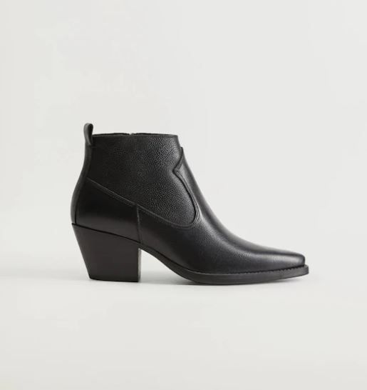 Heel leather ankle boot 原價659 現價 259