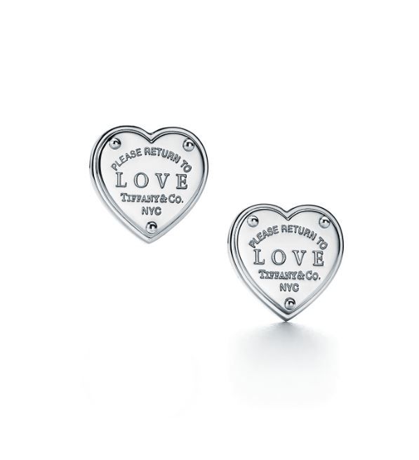 Love Earrings in Silver USD350