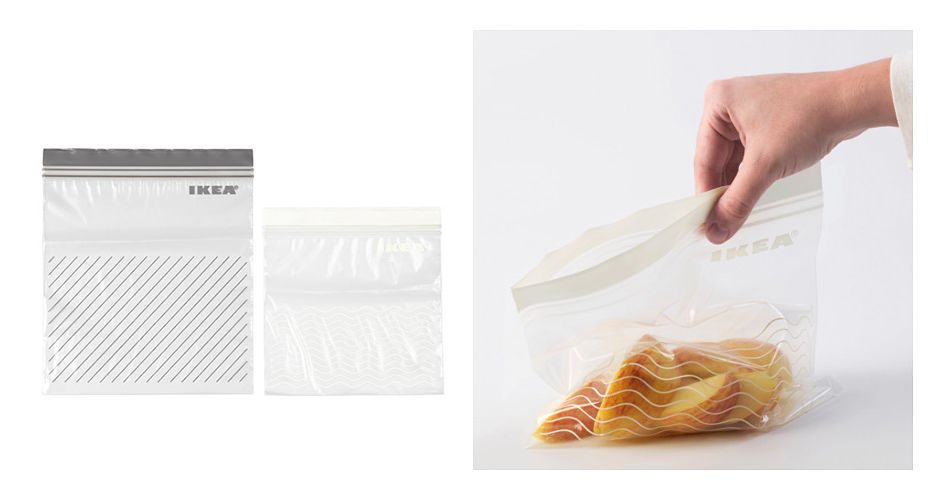 第2位 STAD 密實袋HK$12.9-18.9｜  STAD 密實袋是不少人的必買IKEA好物！採用可再生材料製作，設有3款大小，密封式設計，可重覆使用，是分批貯存食物的好幫手。