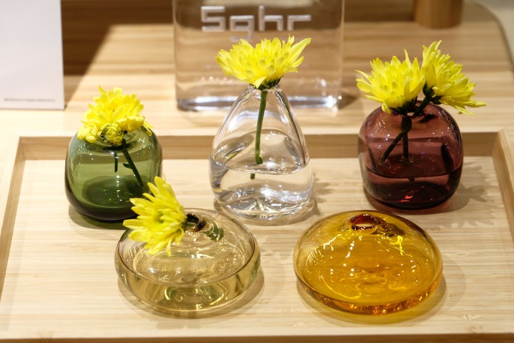 日製工藝玻璃品牌 Sugahara 小花樽