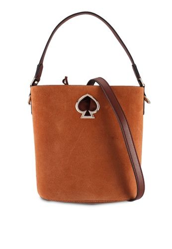 Suzy Suede Small Bucket Bag  | 原價 HK$ 3,389 | 優惠價HK$ 1,025