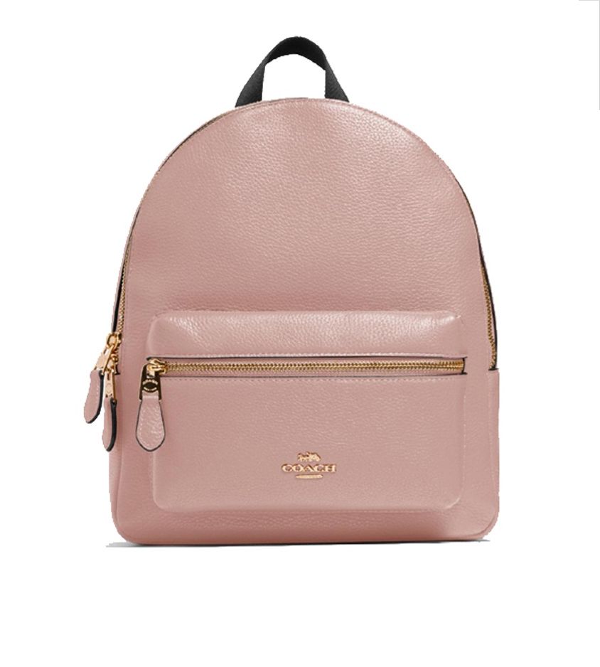 Charlie Medium Backpack Pebble Leather Blossom│原價HK$4,550.00 > 現售HK$2,050.00