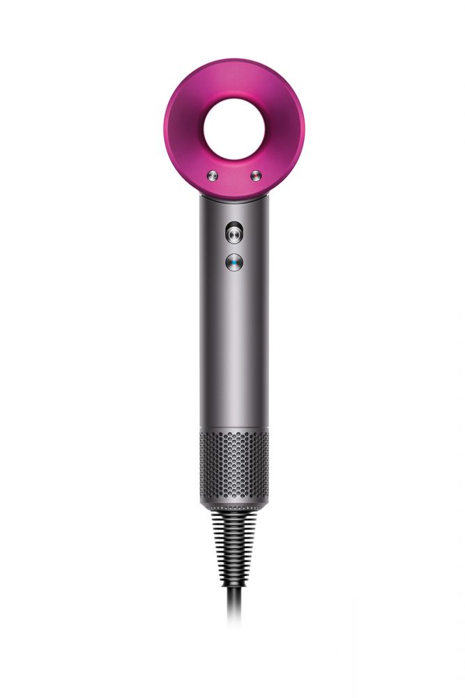 9. Dyson Supersonic Ionic Hair Dryer｜日元 29,110円 綜合評分︰4.27 最大風速2.4m³/分，有優秀的速乾效果，在測試中使用了3分鐘40秒便把頭髮吹乾。具有3段風速及溫度調節，並加入智能熱力控制、負離子、Air Multiplier™技術，令頭髮更柔順。