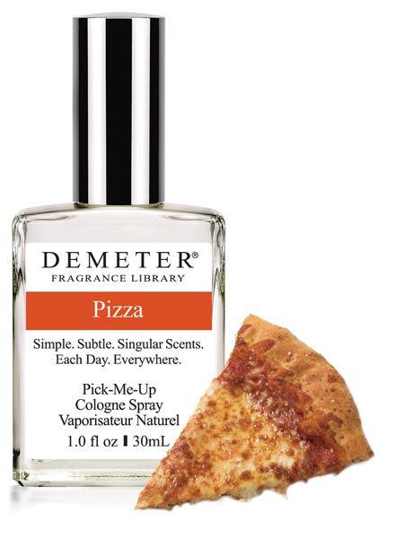 Demeter Pizza 味香水 1oz | $21美元  這支由美國Demeter推出的 Pizza味香水，聞起來有番茄醬、芝士和淡淡的牛至的味道。
