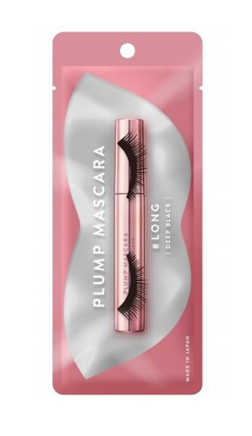 【Top 3】：PLUMP PINK Mascara Long Black│¥1,540（含稅）：除了讓睫毛擁有自然完美的捲度外，PLUMP PINK這款更是日本一種新型概念的睫毛膏，可以在化妝同時做到修復睫毛的作用，為睫毛進行內部修復和滋潤睫毛功能。