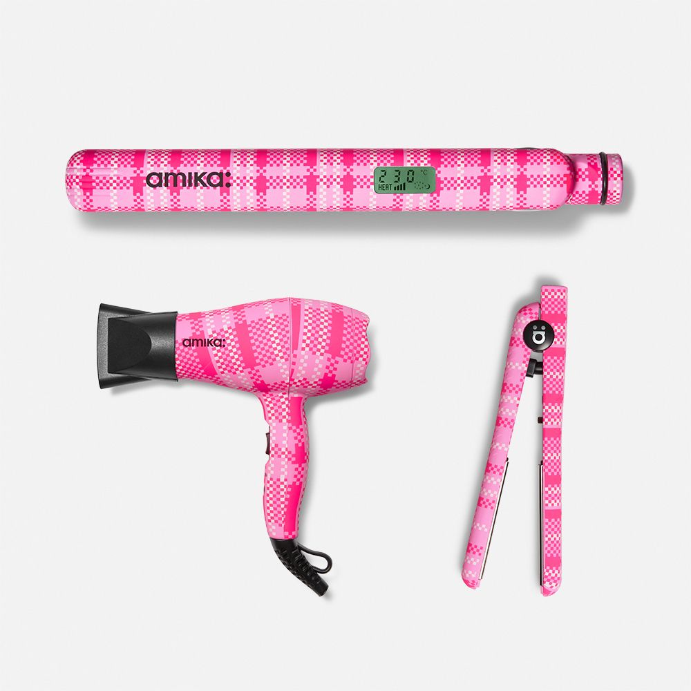 吹整造型套裝  think pink  原價HK$5,540 | 現售HK$3,878  套裝包括三款美髮工具：數碼鈦金屬造型器、迷你風筒、數碼鈦金屬捲髮器