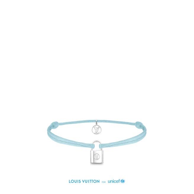 SILVER LOCKIT X DOUDOU LOUIS 循環再造純銀索繩手鏈  藍色  HK$ 3,600