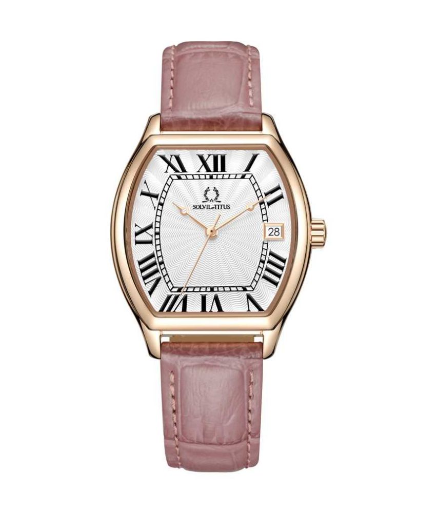 Barista三針日期顯示石英皮革腕錶  原價HKD 1,680 | 現售HKD 1,380