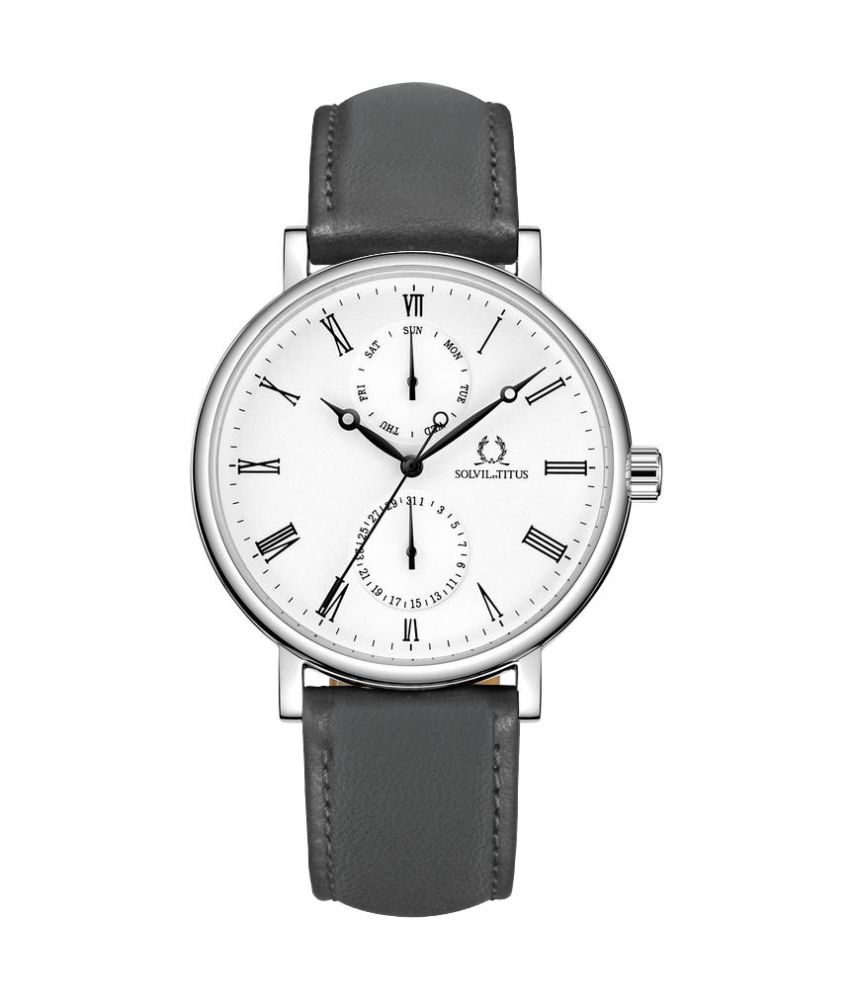 Classicist多功能石英皮革腕錶  原價HKD 1,8800 | 現售HKD 1,128