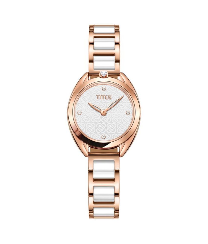 「約定」系列兩針石英不鏽鋼配陶瓷腕錶  原價HKD 2,880 | 現售HKD 2,016